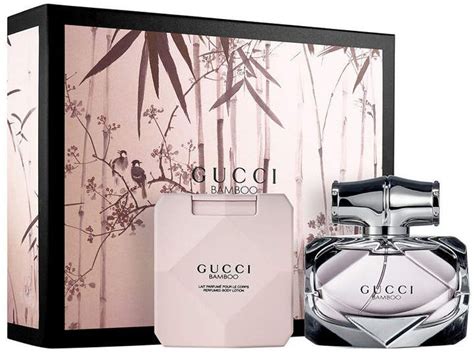 perfume gucci set|gucci bamboo gift set sale.